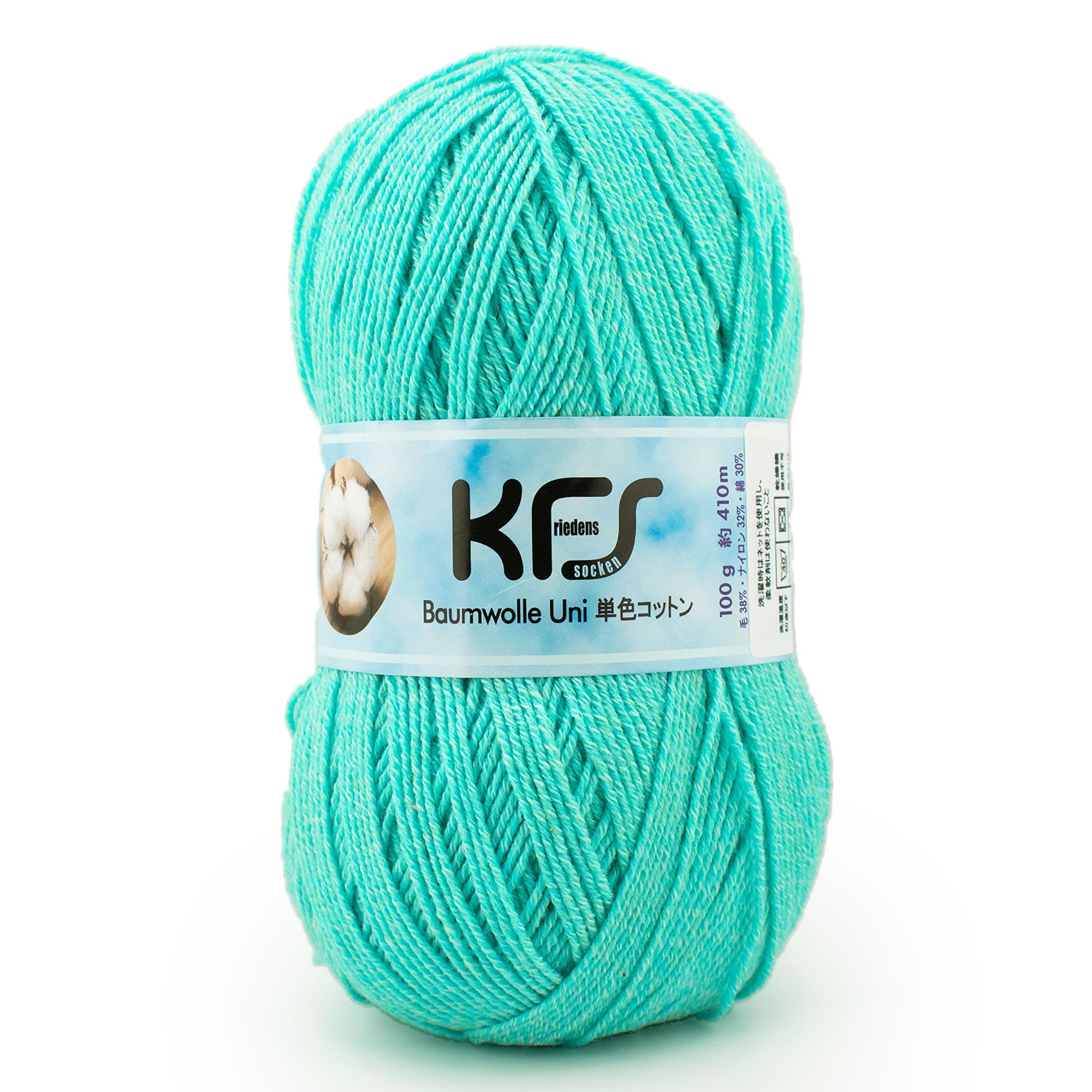 

Opal KFS Cotton Sock Cotton Ramune Yarn, 4-ply, Blend, KFS248.