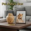 Seal Pet Ashes Box Tree Patterns Dog Keepsake Urns Cat Ashes Holder Mini Pet Urn  Funeral