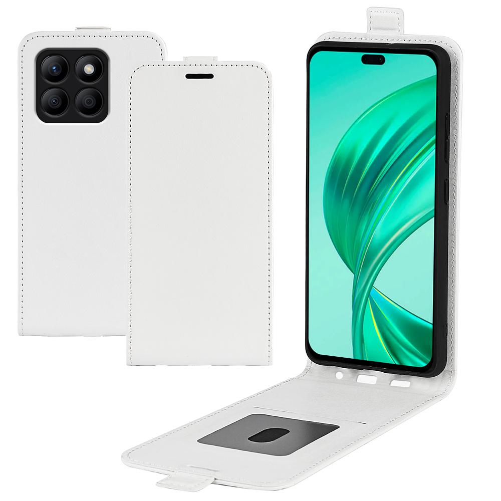 For Honor X8b 4G Magnetic Case Card Slot Vertical Flip Cell Phone Cover