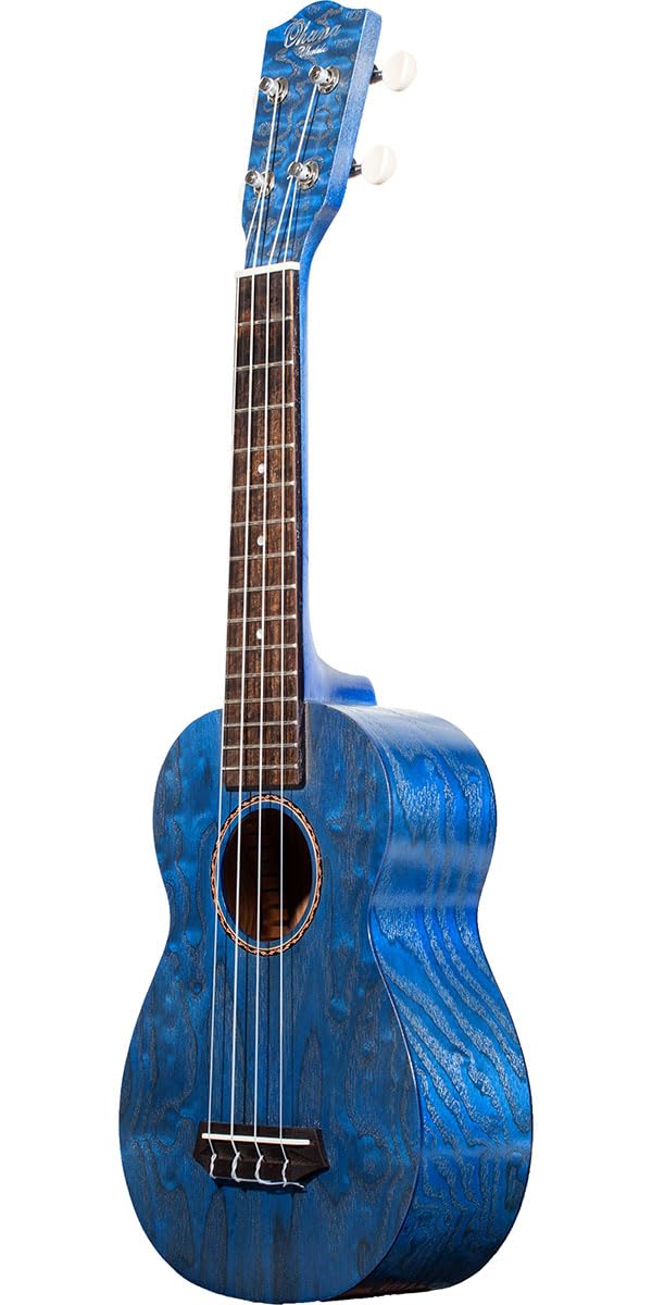 

Укулеле сопрано Ohana SK-15W, ива, синий