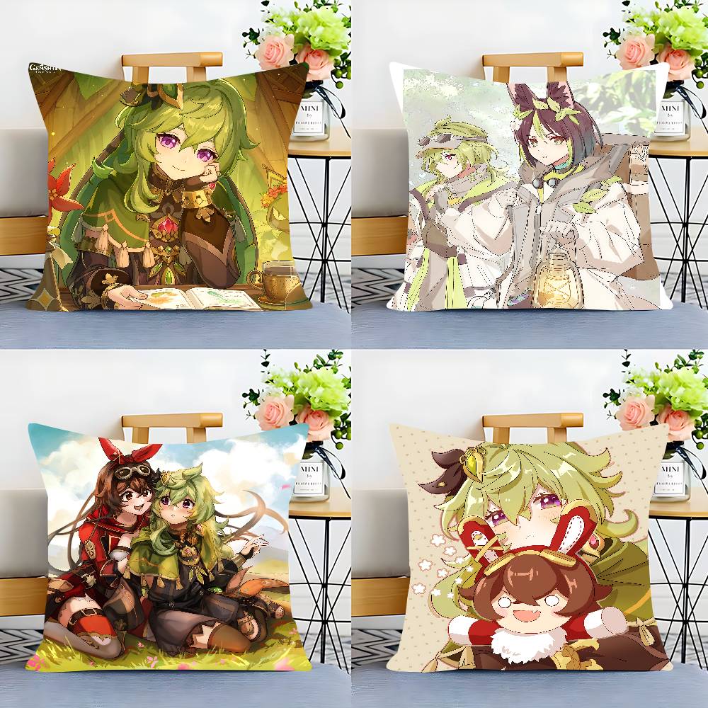 C-Collei G-Genshin Impact Kissenbezug Sofakissenbezug Heimzimmerdekoration Kindergeschenk