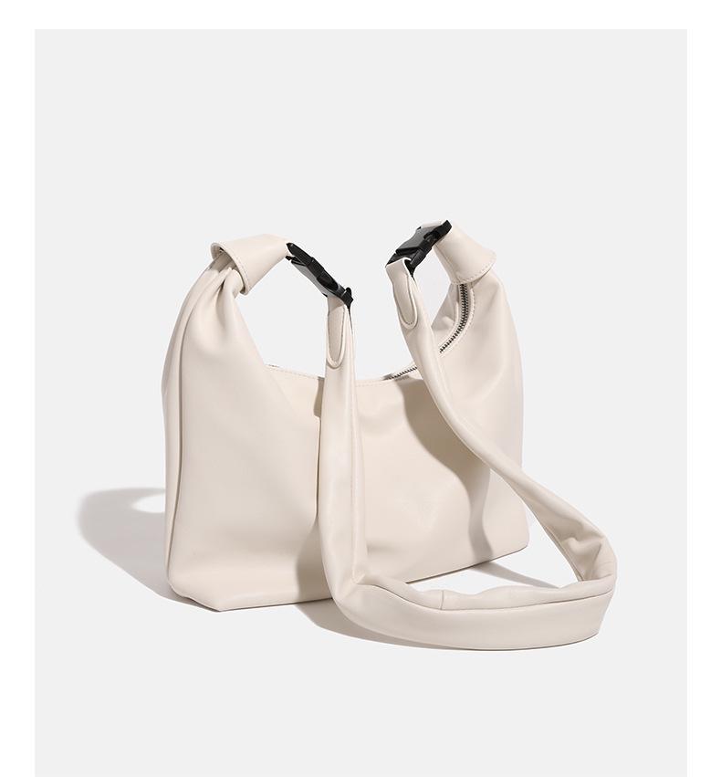 2025 Spring/Summer High-End Dumpling Bag: French Lazy Style Women's Shoulder & Crossbody Handbag