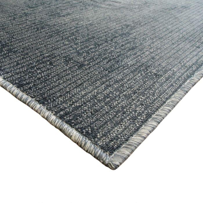 Tapis vintage gris foncé 160x230