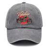 Classic Vintage MotorcycleThemed Baseball Cap Breathable Fishing Dad Hat Available In Multiple Colors Adjustable Suitable