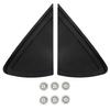 A Pair Triangle Exterior Cover RearView Side Mirror Trim for VW Polo 5 6R Hatchback GTI 2011-2018 6R0853273A 6R0853274A