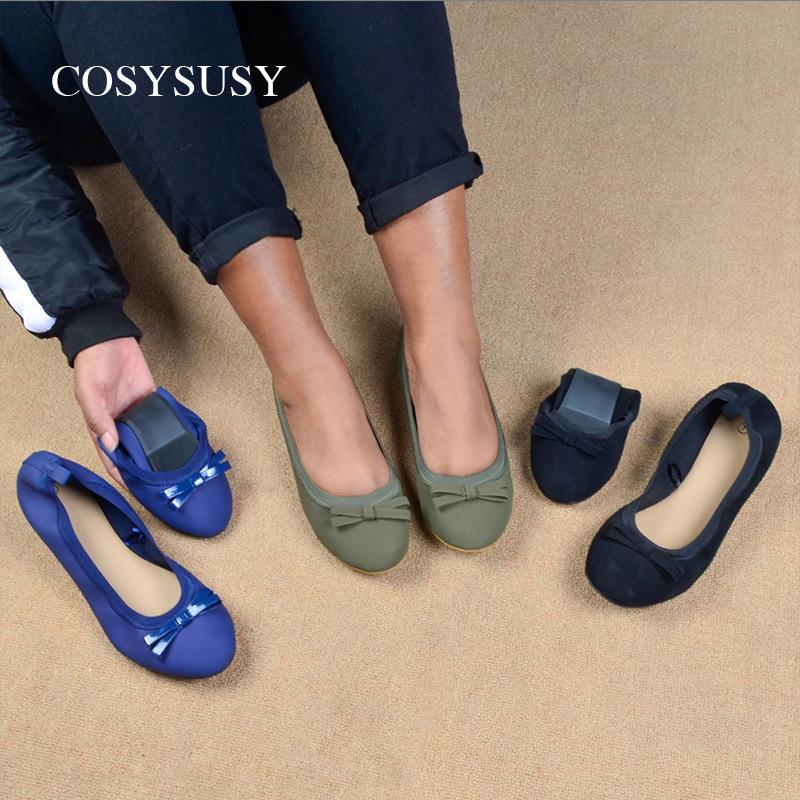 Niuba Egg Roll Shoes 2025 Spring and Autumn Shallow Mouth Ballet Single Shoes Women's Bow Round Head Curved Shoes