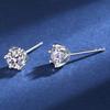 Tancise 925 Sterling Silver Moissanite  Zircon Earrings Drop Earrings For Women Wedding Party Gifts