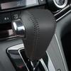Kompatibel mit 07-26 Honda CRV/Civic Echtleder Schalthebelknaufabdeckung für Automatikgetriebe.