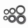For Yamaha 125cc TZR125 TZR 125 6Pcs Motorcycle Full Complete Engine Oil Seal Rubber Gear Shaft Seal