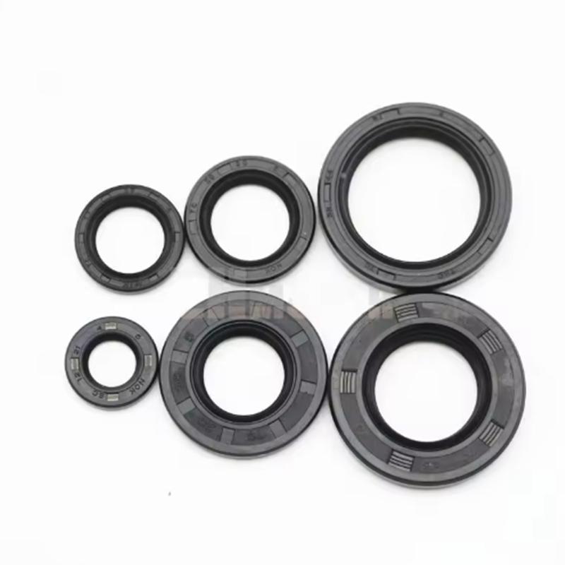 For Yamaha 125cc TZR125 TZR 125 6Pcs Motorcycle Full Complete Engine Oil Seal Rubber Gear Shaft Seal