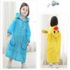 1pc Cute Cartoon Animal Kids Rain Coat Children Raincoat Rainwear Boys Girls Waterproof Raincoat Student Poncho Rainsuit