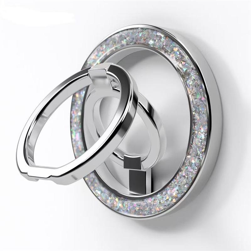 360° Rotating Magnetic Glitter Phone Ring Holder