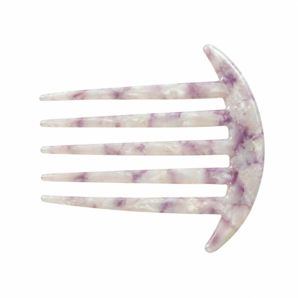 5 Teeth Acetate Hair Comb Anti-Static Styling Hair Brush Wide Teeth Hair Comb Hairdressing