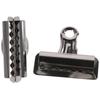 4PCS Fasteners Sliver Bulldog Clip Alloy 75mm/3Inch Paper Clip Binder Clamps Office
