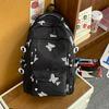 Schoolbag Junior High School Schoolbag Female College Student High Value Bow Computer Backpack Lightweight Large Capacity Class Backpack