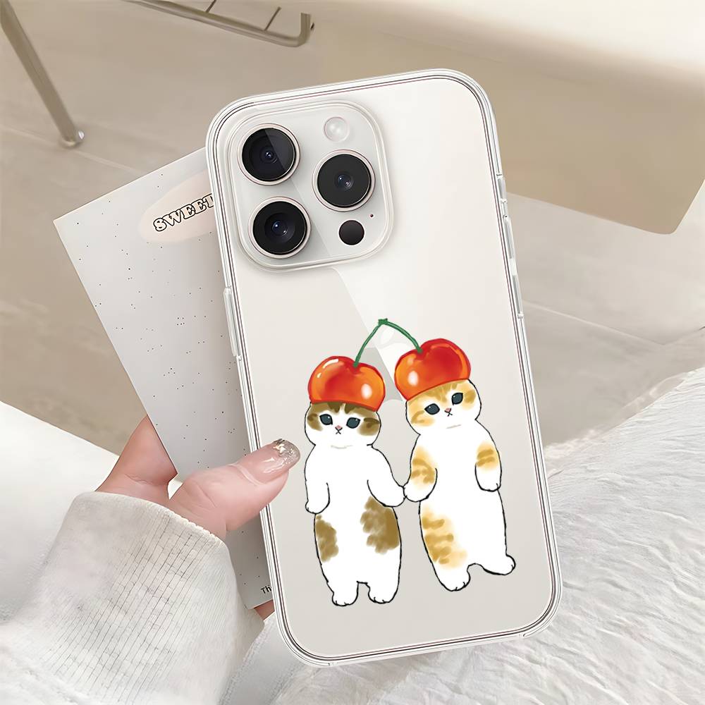 Phone Case Cute M-Mofusands For Samsung S26 S25 S24 S23 S22 S21 S20 Note20 Note10 Plus Ultra Lite Edge 5G Clear Soft TPU Cover