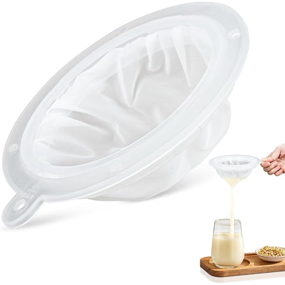 200 Mesh Strainer 75 Micron Strainer for 5 Inch Filter Funnel Fine Filter for Cooking Oil Milk Wine Cheese Whey Grease Coffee