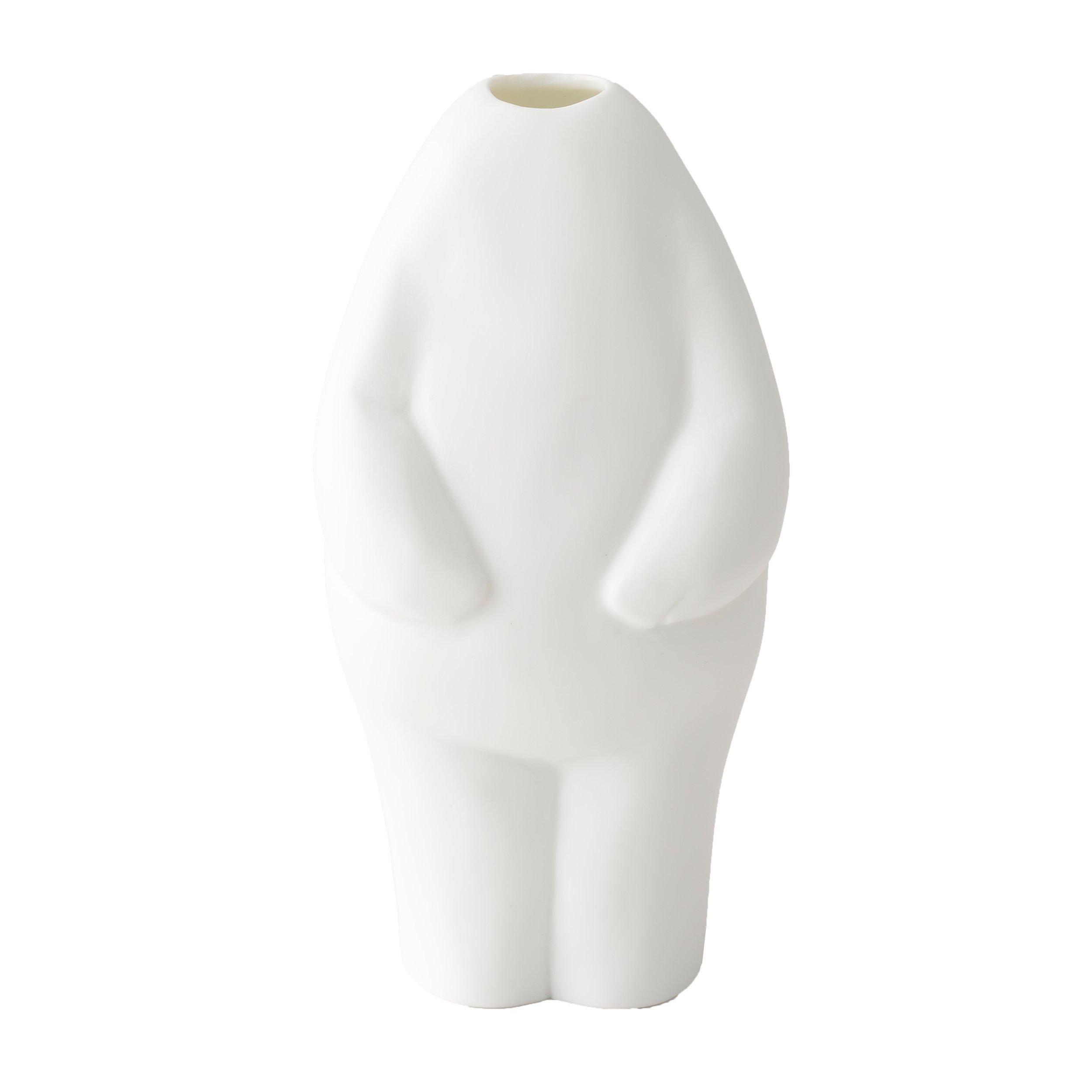 

H Concept Vase Flower Man Standing +d d-901 белый