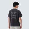 SNOWPEAK Sorona Camper Short Sleeve T-Shirt Dark Charcoal (S25MMFTS06)