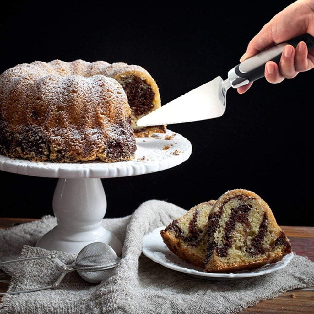 Plastic Handle Triangular Cake Spatula Mirror Finish Cheese Shovel Mooncake Shovel  Hotel