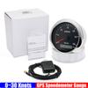 30Knots 60Knots 85mm GPS Speedometer Gauge with Antenna 7 Color Light Speed Meter Odometer Boat Yacht Waterproof 12V24V Custom