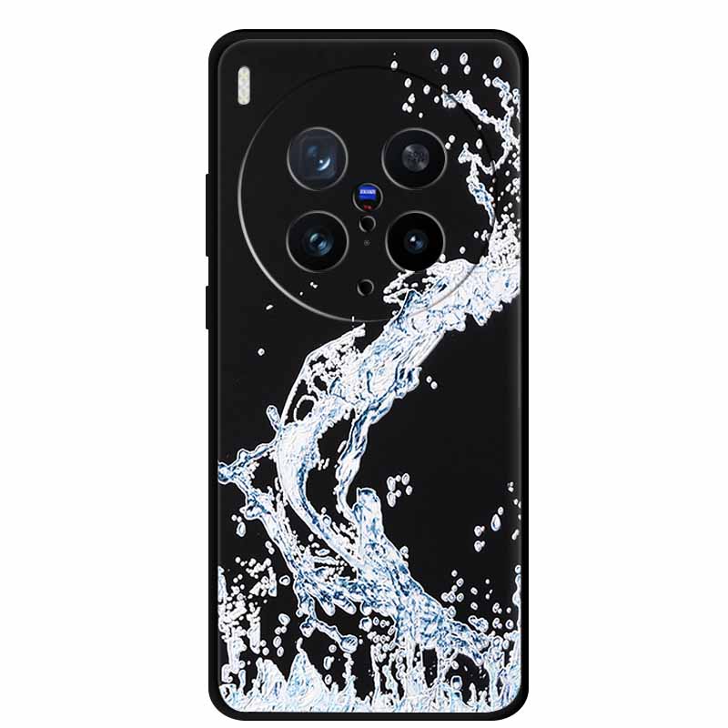 3D Emboss Case For Vivo X300 5G Phone Case Shockproof Silicone Soft Coque For Vivo X300 Pro 5G Back Cover Case X 300 Pro Fundas