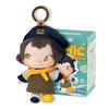 52TOYS BLINDBOX NINNIC Wild & Free Pelúcia de Vinil com Rosto Coleção 13cm Presente Gacha para Aniversário Natal Compra de Caixa
