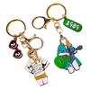 Metal Keychain Swift Taylor Peripheral Key Ring Bag Decoration