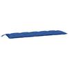 Garden Bench Cushions 2 Pcs Blue 180 X 50 X 7 Cm Oxford Fabric
