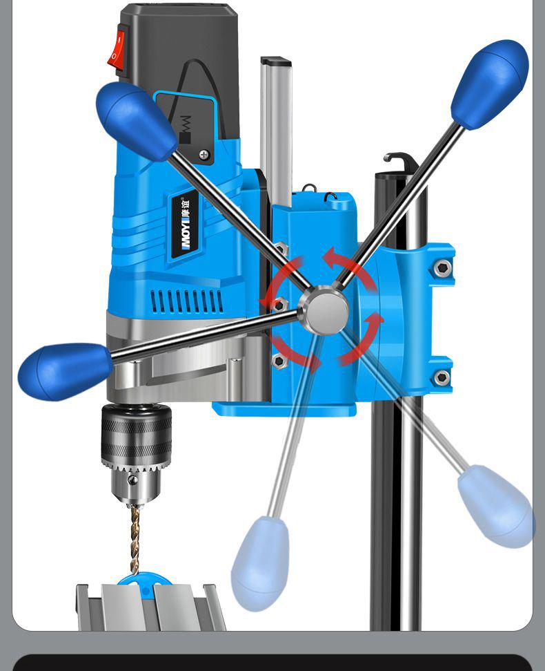 Moyi Taiwan Multi-functional High-Precision Bench Drill and Mini Lathe.