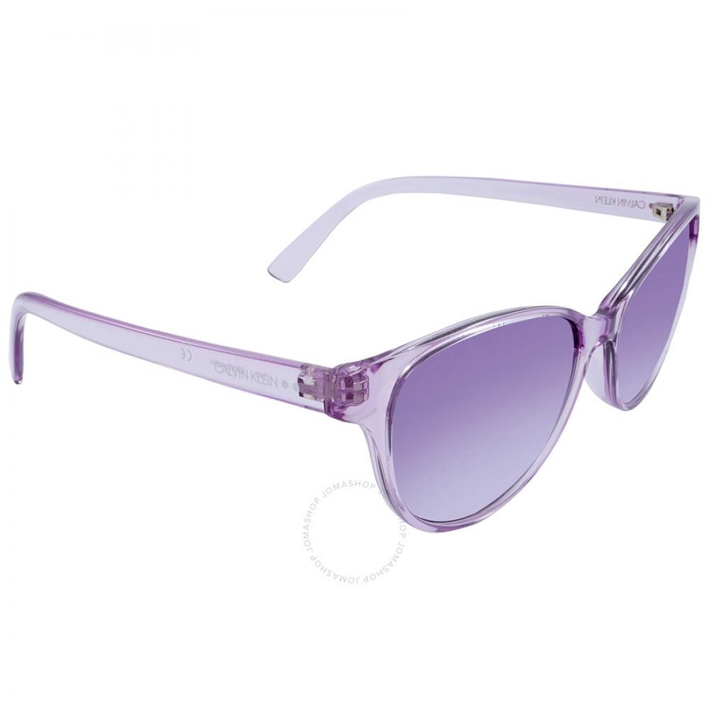 Purple Cat Eye Ladies Sunglasses Ck20517s 551 56
