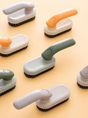 Yeni Çok Amaçlı Fırça, Kolay Tutulan Ev Temizlik Fırçaları, Yeniden Kullanılabilir Yumuşak Çamaşır Giysileri ve Ayakkabı Fırçası