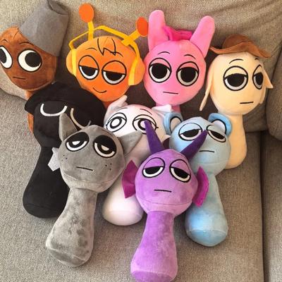 15CM New Sprunki Plush Toys Sprunki Incredibox Plush Doll Anime Game Role Cartoon Pillow Doll Kids Toy Stuffed Dolls Christmas Gifts