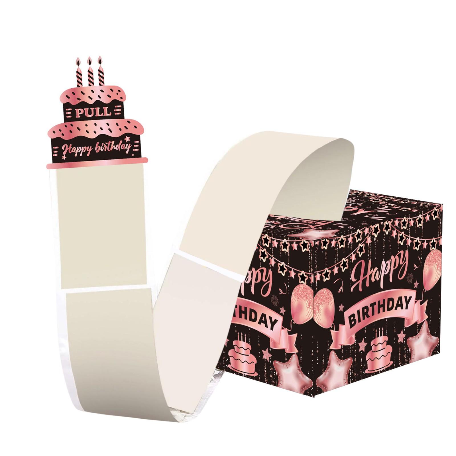 

Копилка на день рождения, подарочная коробка для денег, подарочная коробка для денег, подарок для денег, черный зажим для денег, набор для наличных и выдвижная карта, набор «сделай сам», подарочная коробка на день рождения One Size