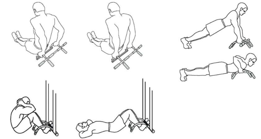 Multifunctional Pull-up Bar for Doors MASTER