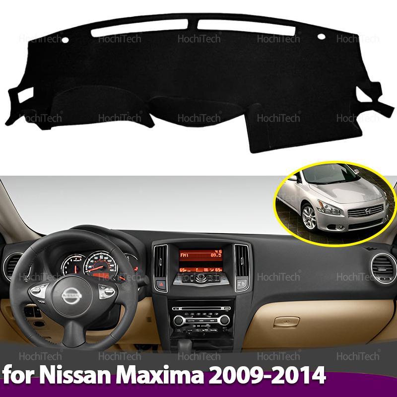 For Nissan Maxima 2009-2014 Dashboard Cover Mat Light Proof Sunshade Mats Protective Pad LHD RHD Car Interior Accessories