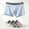 Fenteng Men's 4-Pack Antibacterial Printed Cotton Boxer Briefs