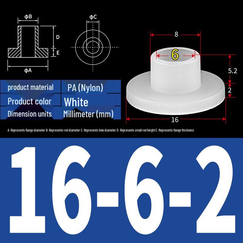 Insulating Nylon Bushings & Gaskets: T-Type, Stepped, Grooved Washers & Hinges for Window Protection