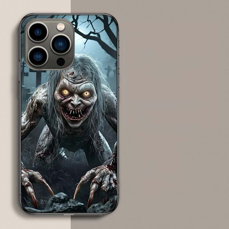 Zombie Apocalypse Phone Case For Iphone 17 Air 15 Pro 14 Plus 16 Pro Max 12 13 Mini 11 16E X XS Cover Cute Fundas