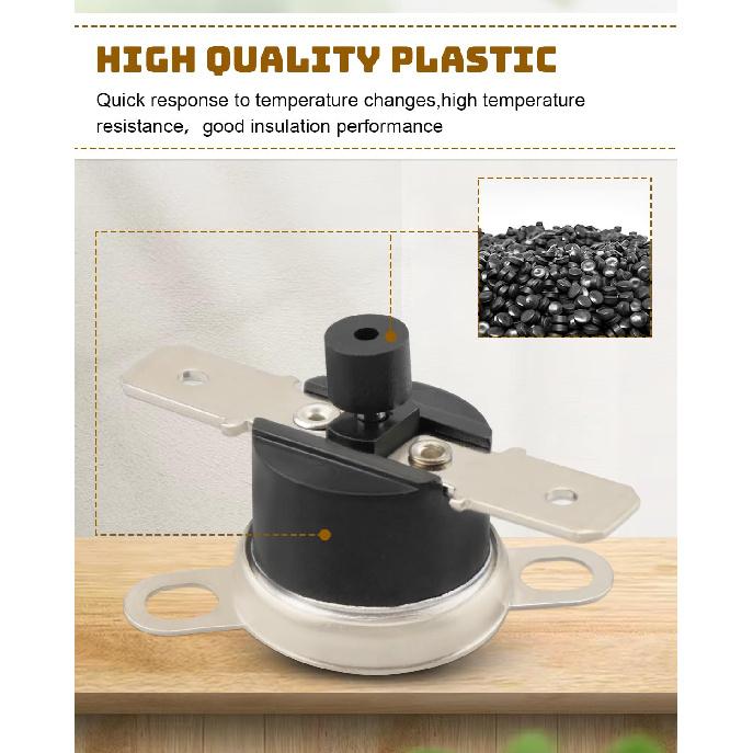 Thermal Switch Fit for Bradford White Water Heater Replaces 2394367602, Resettable