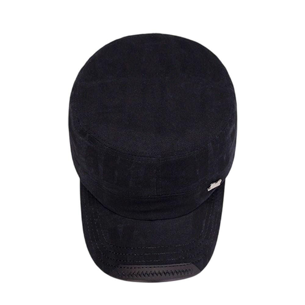 Cappello da Pesca alla Moda Anti-UV Cappellino da Baseball Casual in Cotone Cappello da Sole Retrò per Esterno Protezione Solare Primavera Estate