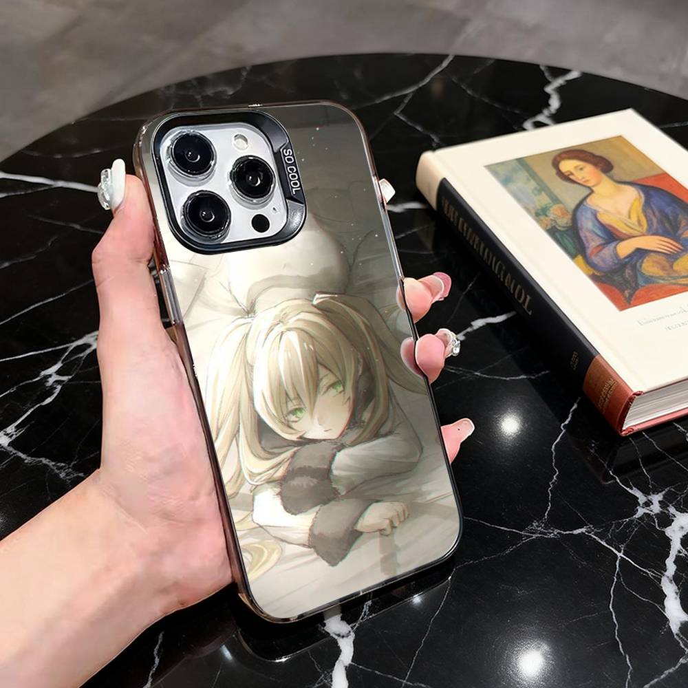 

Kamisama Kiss White Phone Case For iPhone 17,16,15,14,13,12,11 Plus,Pro Max,XS,Colored Silver Plated Inside Cover iPhone14
