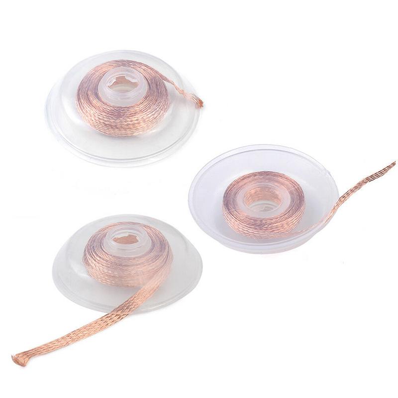 

1 шт. 3,0 мм 1,5 м 3,0 м инструмент для удаления припоя и ремонта фитиля 1.5mm 1.5M