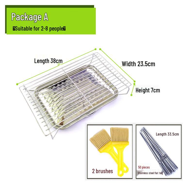 Stainless Steel Portable BBQ Grill