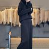 Korean Style Women's Wool Suit Skirt Set: Casual, Soft, Autumn/Winter Two-Piece