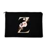 Bridesmaid Makeup Bag Letter Print Travel Cosmetic Case Female Beauty Organizer Toiletry Storage Pouch Purse Wedding Bride Gift