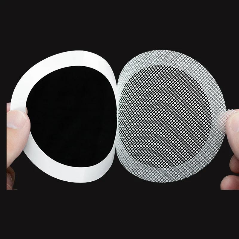 10pcs Disposable Shower Drain Hair Catcher Cover Bathroom Sewer Sink Drain Hair Strainer Stopper Bathtubs Mesh Filter Sticker