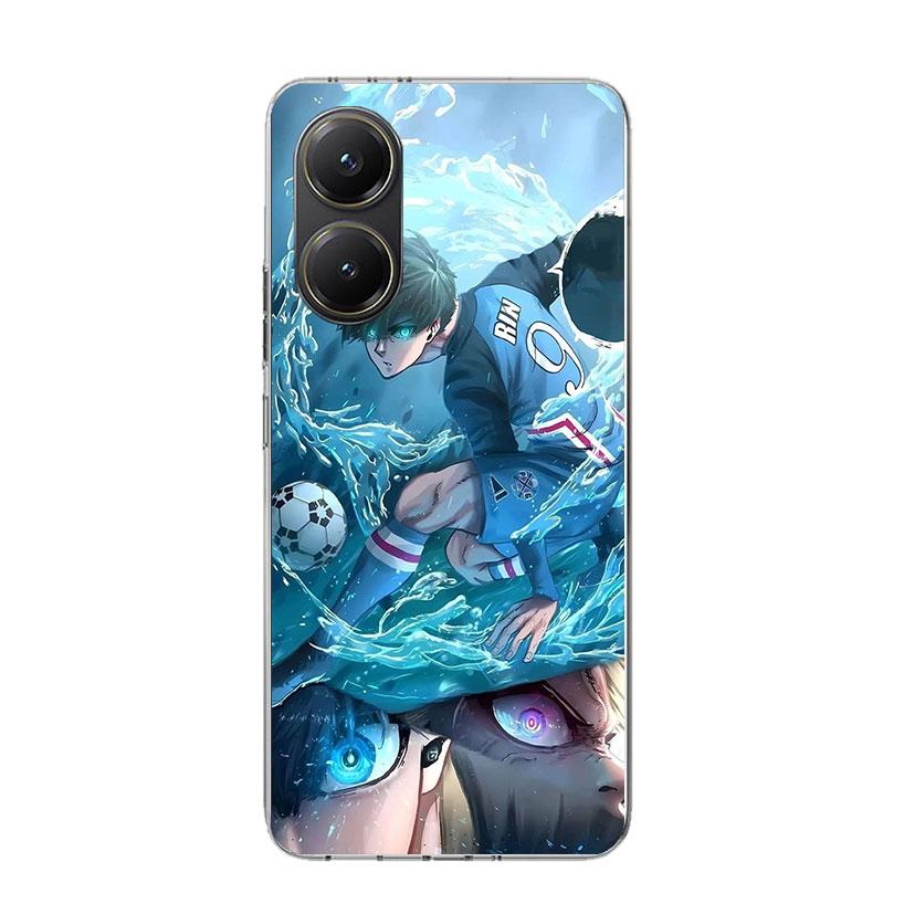 Blue Lock Isagi Yoichi Phone Case For Xiaomi Poco F7 Ultra X7 X6 Pro X5 Redmi 15 15C 13 13C 12 12C 10 10A 10C 9 9A 9C 9T Shell P