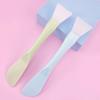 Wholesale Silicone Facial Mask Brush Soft Head with Scraper Integrated Dual-use Mud Film Brush DIY Film Adjusting Beauty Tool