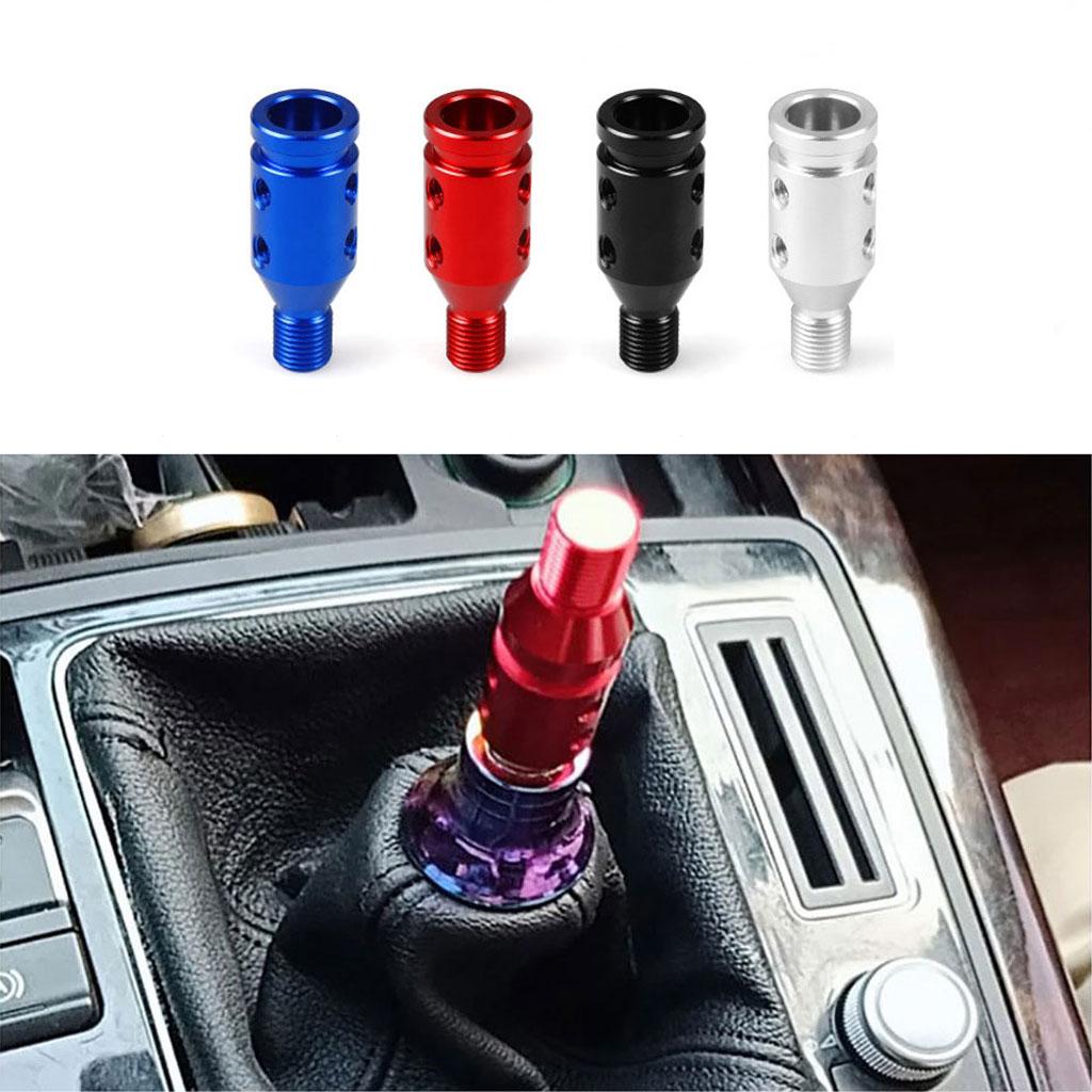 Car Manual Gear Shift Knob Adapter M12x1.25 Shifter with Wrench Screws Hoses Kit